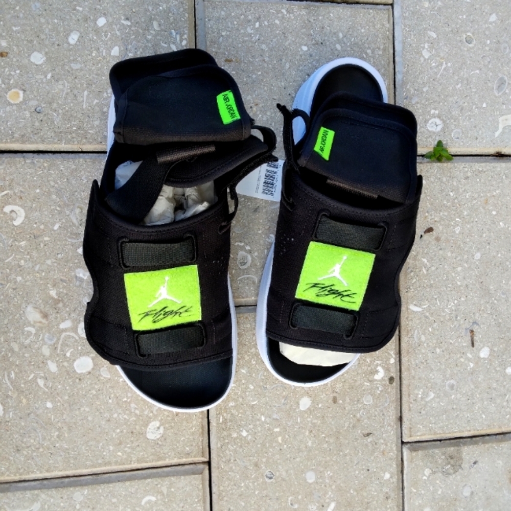 Nike Air Jordan Flight LS Slides Slippers Men's US CZ0791-002 - Picture 3 of 5
